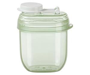 Powder Formula Dispenser - 3.15x2.64x1.85 Inch Airtight Formula Storage Container Portable Sealed Milk Powder Box Meal Compartments Durable Container For Home Refrigerator