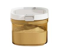Powder Formula Dispenser, Portable Milk Powder Storage Box, Compact and Travel-Friendly, Stackable Holder Food Reserve with Scoop for Nursery Refrigerator Feeding Kitchen Convenience