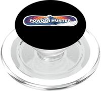 Powder Hunter Snowboard Snowboard Snowboarder Neve divertente PopSockets PopGrip per MagSafe
