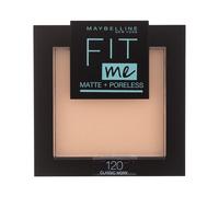 Powder Maybelline Fit Me! Matte + Poreless 9G 120 Classic Ivory Per Donna (Polvere)