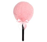 Powder Puff Handle, Lollipop Dust Applicator, Soft Makeup Tool with Marshmallow Grip, Gentle Fleecy Design for Women, Girls, Sensitive Skin, Daily Use, Travel, Work, Date Prep