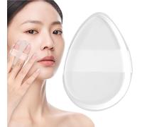 Powder Puff, trasparente Makeup Sponge, Mini Dry and Wet Blender Concealer, Blush, Foundation, Reusable Tool, Great for Women/Girls, Soft, Compact, Travel Friendly for Daily Use