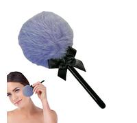 Powder Puff with Handle - Lollipop Dust Powder Puff | Plush Velvet Makeup PowderPuff | Makeup Tool with Handle Dusting Applicator for Women Girls Sensitive Skin Daily Use Travel Work Date Face