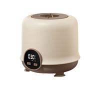 Powder Shaker, miscelatore elettrico a basso rumore, shaker automatico per bottiglie, ricarica bidirezionale a 360 gradi, display a LED, 15,3 x 14,5 x 14,5 cm, ideale per frullati, 2 colori