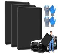 Poweka 3 Vasche di Raccolta Olio Auto 90x60x4cm, Vaschetta Universale | Vasca Raccolta Liquidi Extra Larga per Auto e Veicoli, Mantenere Il Garage Sicuro e Pulito