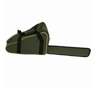 Poweka Chainsaw Bag Carrying Case Portable Protection Holder Fit for Stihl Husqvarna 12''/14'' Chainsaw Storage Bag (Dark Green)