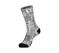 Powell Peralta Calze Crew Skeleton Stampate - Carbone