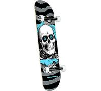 Powell Peralta Factory - Skateboard completo Ripper One Off Silver/LightBlue 19,7 cm