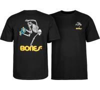 Powell Peralta - Maglietta con Scheletro, Taglia M, Colore: Nero