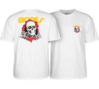 Powell Peralta - Maglietta Ripper, Taglia M, Colore: Bianco