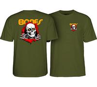Powell Peralta Maglietta Ripper, verde militare '2', media
