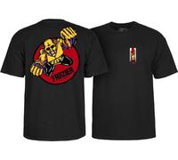 Powell Peralta Magliette Mike Frazier Yellow Man, nero, L