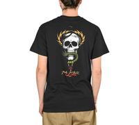 Powell Peralta Mike McGill T-Shirt Con Teschio E Serpente - Nero