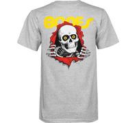 Powell-Peralta Ripper - Maglietta a Maniche Corte, Taglia M, Colore: Grigio