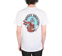 Powell Peralta Ripper Pilot T-Shirt Manica Corta Cotone Bianco
