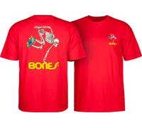 Powell-Peralta Skateboard Skeleton Rosso, Uomo, Taglia: XXL