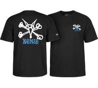 Powell Peralta T-Shirt Rat Bones, Nero, L