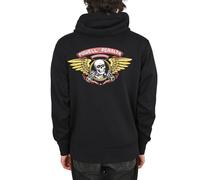 Powell Peralta Winged Ripper Felpa Leggera Zip Completa Uomo Nero