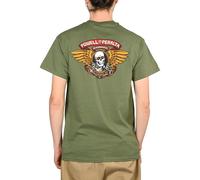 Powell Peralta Winged Ripper T-Shirt Cotone Verde