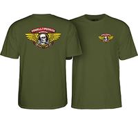 Powell T-Shirt Winged Ripper Peralta - Ripper Alato Uomo (Pacco da 1)