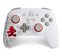 POWER A 1517032-02 accessoire de jeux vidéo Gris, Blanc Bluetooth/USB Manette de jeu Analogique Nintendo Switch, Nintend