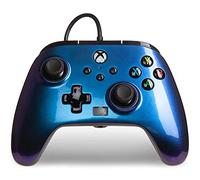POWER A Enhanced Wired Noir, Bleu USB Manette de jeu Xbox Series S, Xbox Series X
