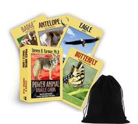 POWER ANIMAL SPIRIT Oracle Cards Deck E Guida Con Sacchetto