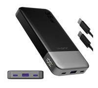 Power Bank 10000 mAh, 35W PowerBank Caricatore Portatile, JUOVI Power Bank Ricarica Rapida con PD3.0 e QC4.0, Batteria Esterna per iPhone serie 16 15 14 13, Galaxy, Tablet, Switch, ecc (Nero)