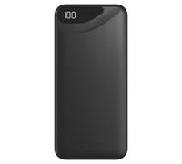 POWER BANK 10000MAH BLACK 3 DEVICE 1 USB-C 2 USB-A DISPLAY CYGNETT
