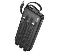 Power Bank 10000mAh HOCO J146 Night Tide con 4 cavi integrati universali