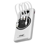 Power Bank 15000mAh Ricarica Wireless Rapida USB C con Cavi Powerbank Portatile