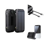 Power Bank 20000mAh (74Wh) con pannello solare 1.5W, S20000Q