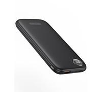 Power Bank, 22.5W 10000mAh Ricarica Rapida Caricatore Portatile iphone, QC 3.0 USB C Powerbank Potente, Batteria Esterna Display LED per iPhone 16 15 14 12 Pro Max Mini Plus Android (Nero)