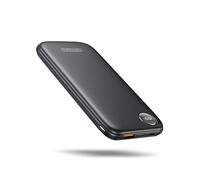 Power Bank, 22.5W 10000mAh Ricarica Rapida Caricatore Portatile iphone, QC 3.0 USB C Powerbank Potente, Batteria Esterna Display LED per iPhone 16 15 14 13 12 Pro Max Mini Plus Android (Nero)