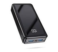 Power Bank 24000mAh con 3 Uscite e 2 Ingressi Ricarica Rapida 22.5W Caricabatterie Portatile con USB C,Carica Batterie Portatile per Cellulare con Torcia, Powerbank Potente per iphone,Xiaomi,Samsung
