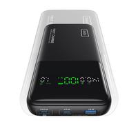 Power Bank 25000mAh 140W Powerbank Ricarica Rapida Display LED USB C Input &