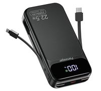 Power Bank 25800 mAh Carica Rapida 22.5W con PD3.0 QC4.0 Batteria Esterna per iPhone 17 16 15 14 13 Pro Max e Android, tablet e altri dispositivi