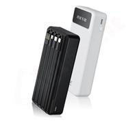 Power Bank 25800mAh 4 Uscite Batteria ricarica USB TYPE-C Micro Usb Lightnin