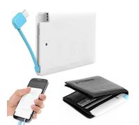 POWER BANK 2600 SLIM mAh ULTRA CARICA BATTERIA PORTATILE per smartphone tablet