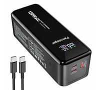 Power Bank 27.000 mAh Batteria Esterna 120 W con Schermo Digitale, 3 Porte Batteria Esterna per Smartphone e Altro