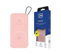 POWER BANK 3MK PASTELUP WIRELESS QI MAGSAFE 10000 mAh, Rosa
