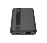 Power bank 5000 mah 12w doppia porta usb c nero - cellularline