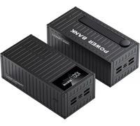 POWER BANK 68000 mAh CON RICARICA RAPIDA PD 30W E 6 USCITE USB BATTERIA ESTERNA