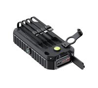Power Bank a energia solare, caricatore portatile a manovella, batteria esterna da 20000 mAh, cavi integrati SOS stroboscopici, campeggio, escursionismo, sopravvivenza, alimentazione per la funzione
