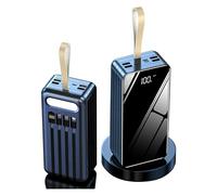 Power Bank A Ricarica Rapida, Power Bank USB Da 100000 MAh Design Semplice, Elegante E Compatto Confezione Rapida Da 1 A For Console Di Gioco S