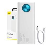 Power Bank - BASEUS - AMBLIGHT - 20000 mAh - Display digitale - Colore bianco