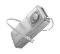 Power Bank Baseus Free2Pull 20000mAh 65W USB-C ai polimeri di litio grigio