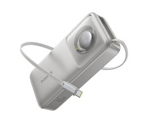 Power Bank Baseus Free2Pull 20000mAh 65W USB-C ai polimeri di litio grigio