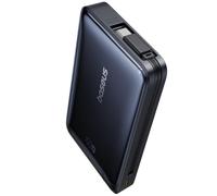 POWERBANK BASEUS Nomos - uscita USB-C 45W, ricarica rapida, carica wireless, display 10000 mAh, Nero