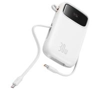Power bank Baseus QPow2 20000mAh ai polimeri di litio 30W Power Delivery QC3.0 Bianco
